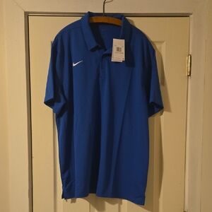 Nike Men's Classic Blue Polo Shirt